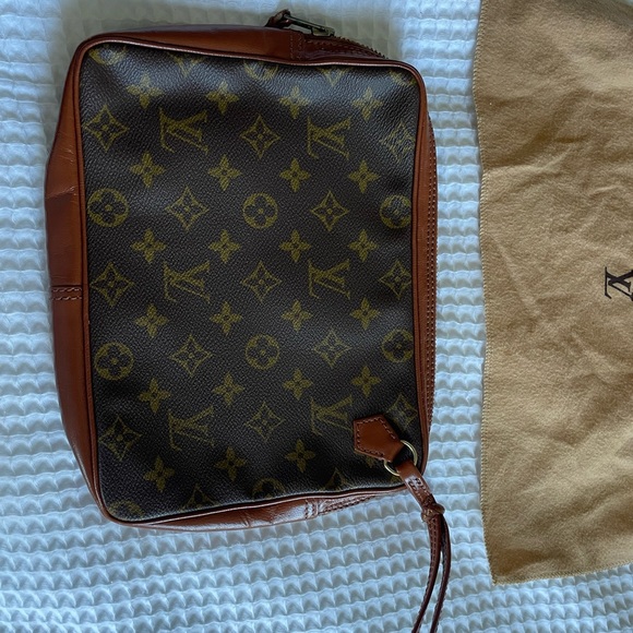 Vintage Louis Vuitton France Pochette Clutch w/Eclair Zipper Authenticated - Picture 4 of 9